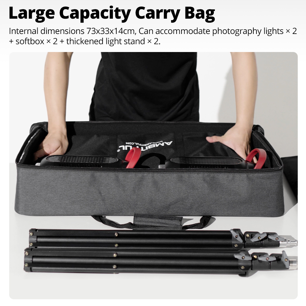 AMBITFUL new PB06 Portable Car - Photography Lighting Case 评论和价格