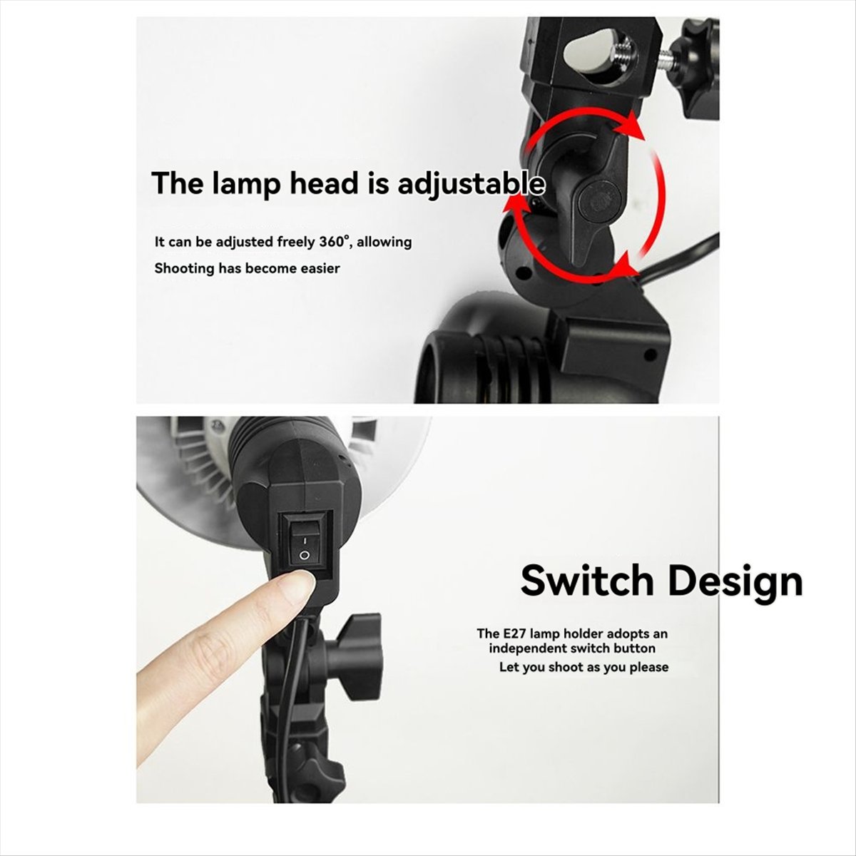 A40I 1.8m E27 Photography Ligh - Photography Lighting Mount 评论和价格