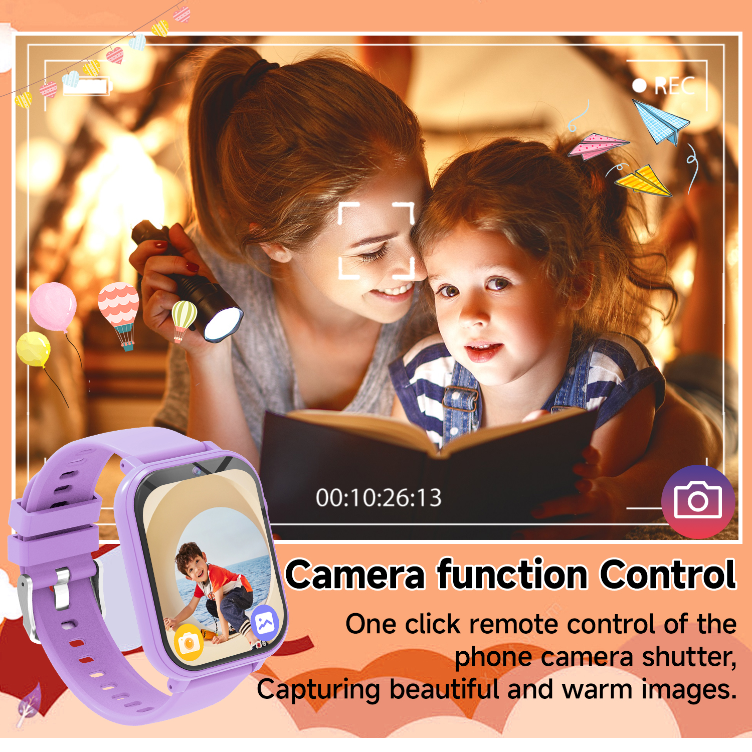 Kids Smart Watch with Camera f - Photography Lighting Gel 评论和价格