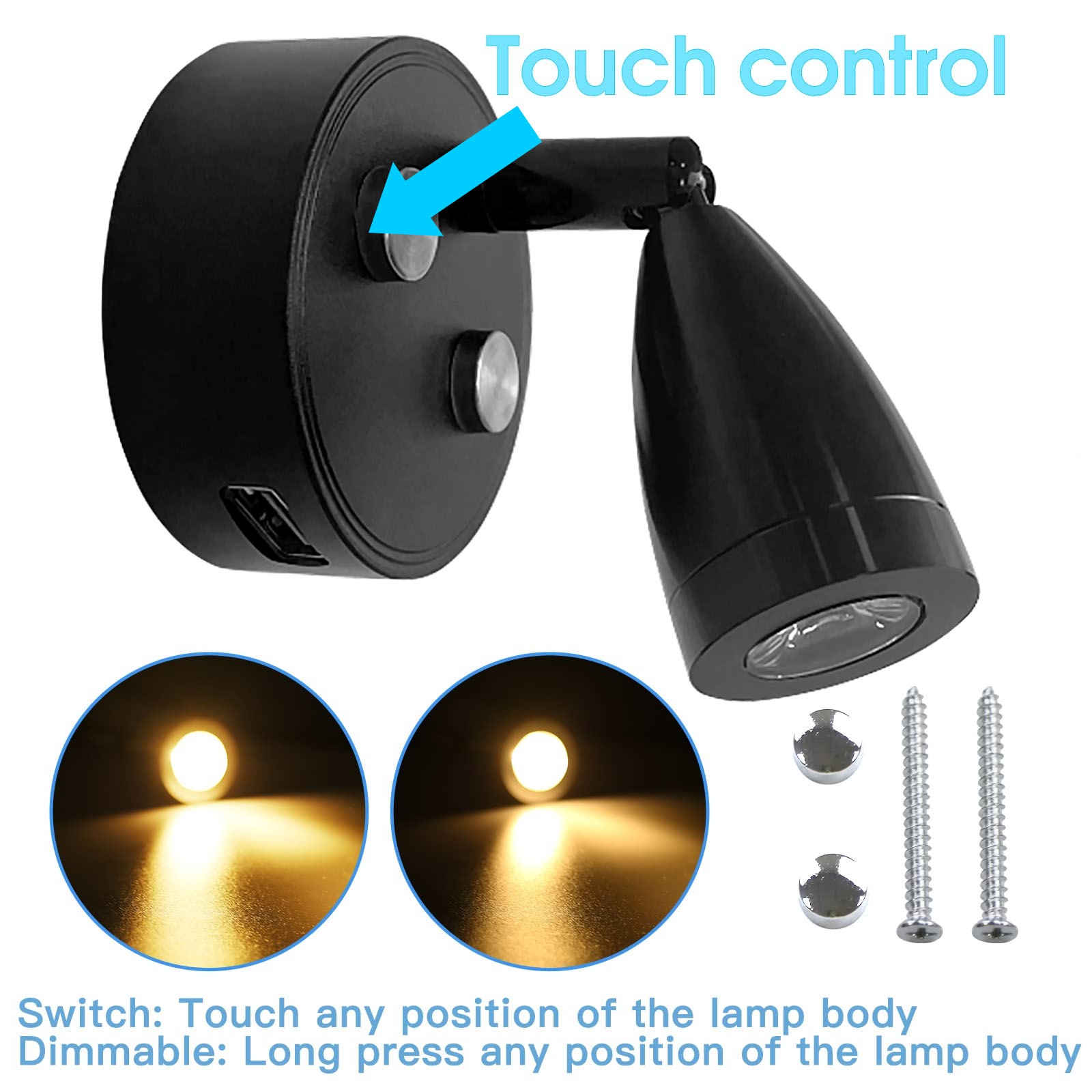 2/1PCS Silver/Black DC 12-24V  - Interior Photography Lighting 评论和价格