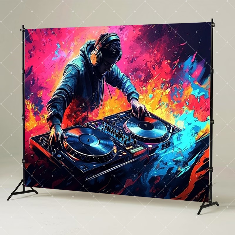 Hip Hop Music DJ Party Decorat - Photography Lighting For Products 评论和价格