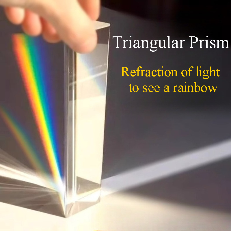 1PC Rainbow Triangular Prism K - Photography Lighting Triangle 评论和价格