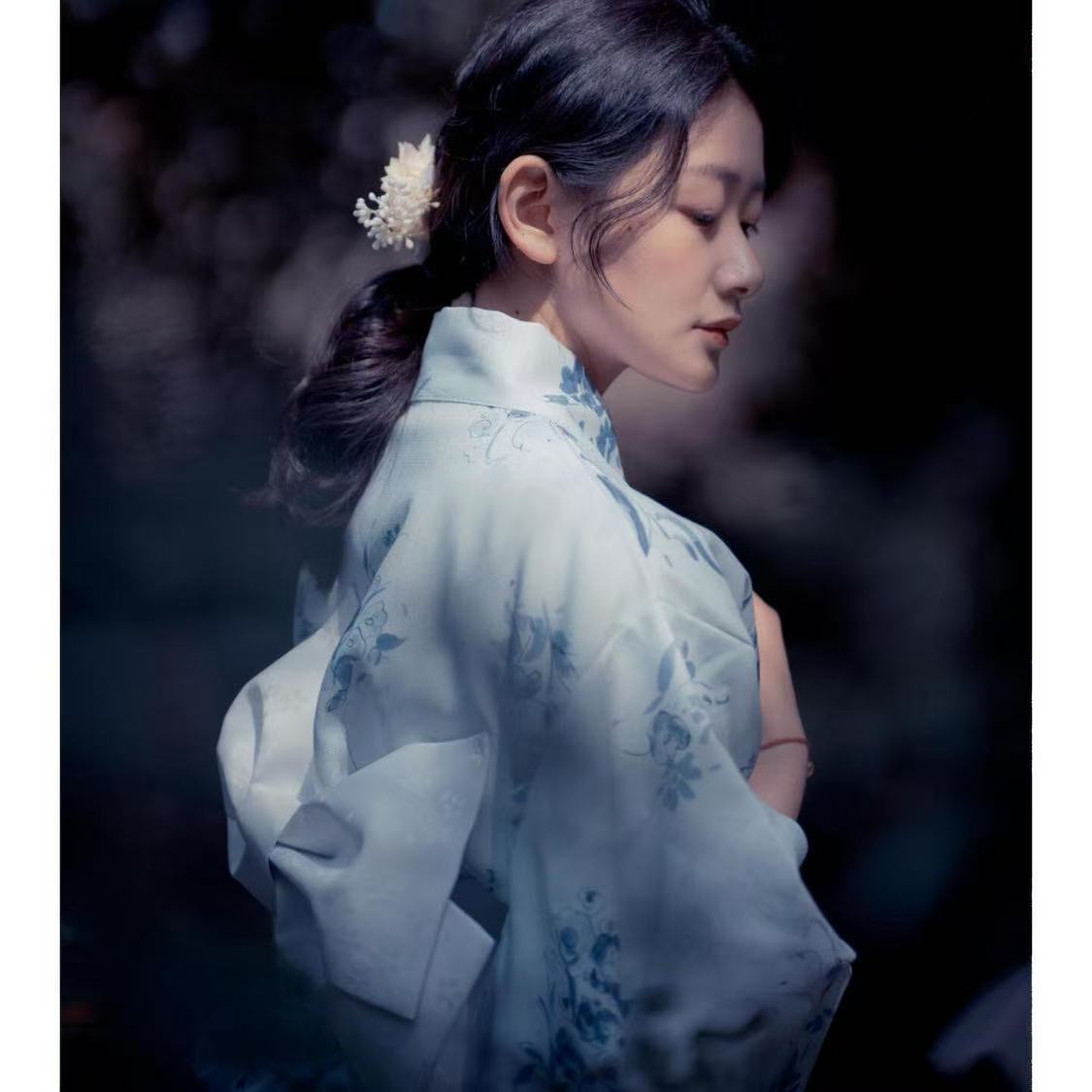 Light Blue Kimono Women's Trad - Photography Lighting For Clothing 评论和价格