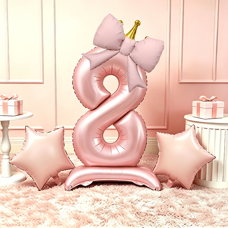 Light Luxury Pink 3D Balloons  - Photography Lighting For Products 评论和价格