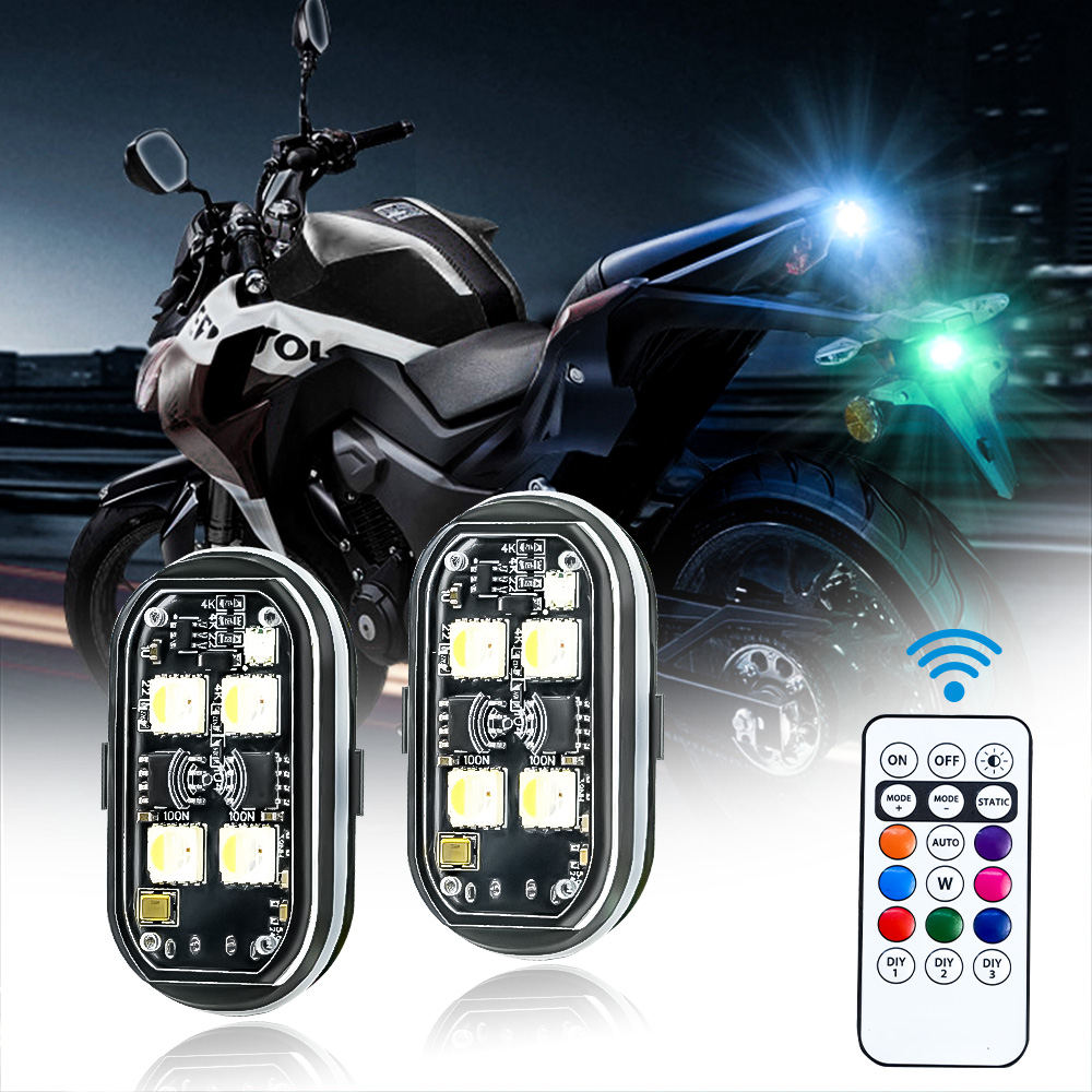 2Pc RGB Car Ambient Light, Col - Interior Photography Lighting 评论和价格
