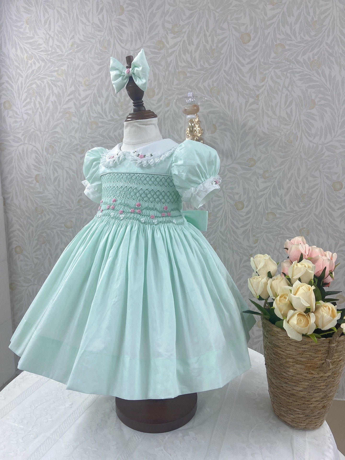 0-6Y Baby Girl Summer Light Gr - Vintage Photography Lighting 评论和价格