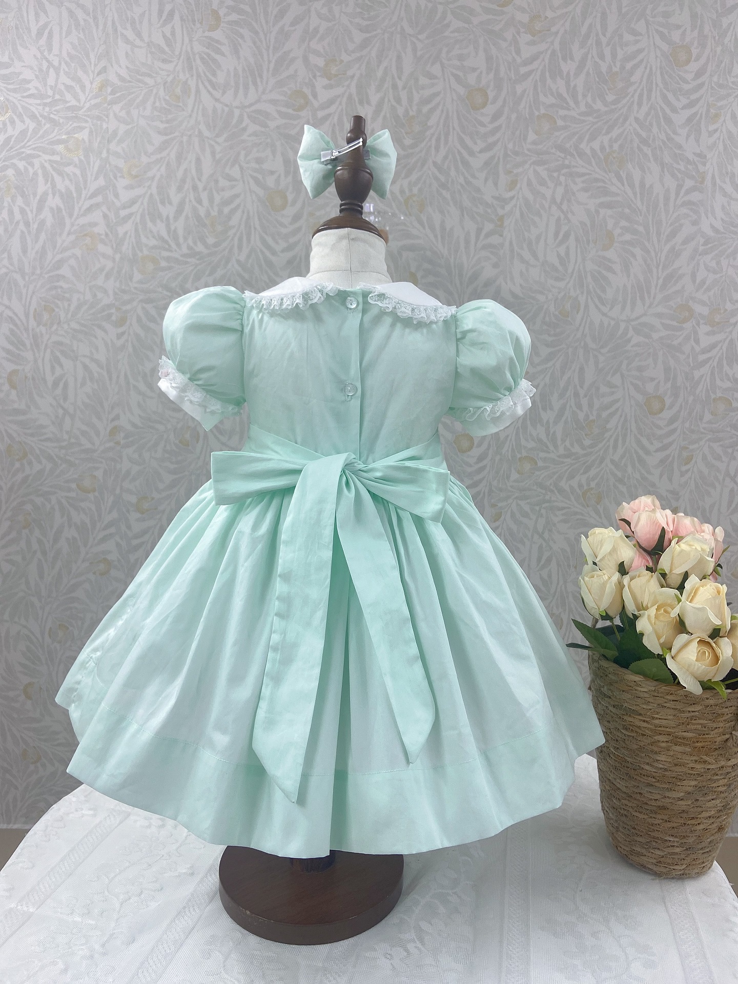 0-6Y Baby Girl Summer Light Gr - Vintage Photography Lighting 评论和价格