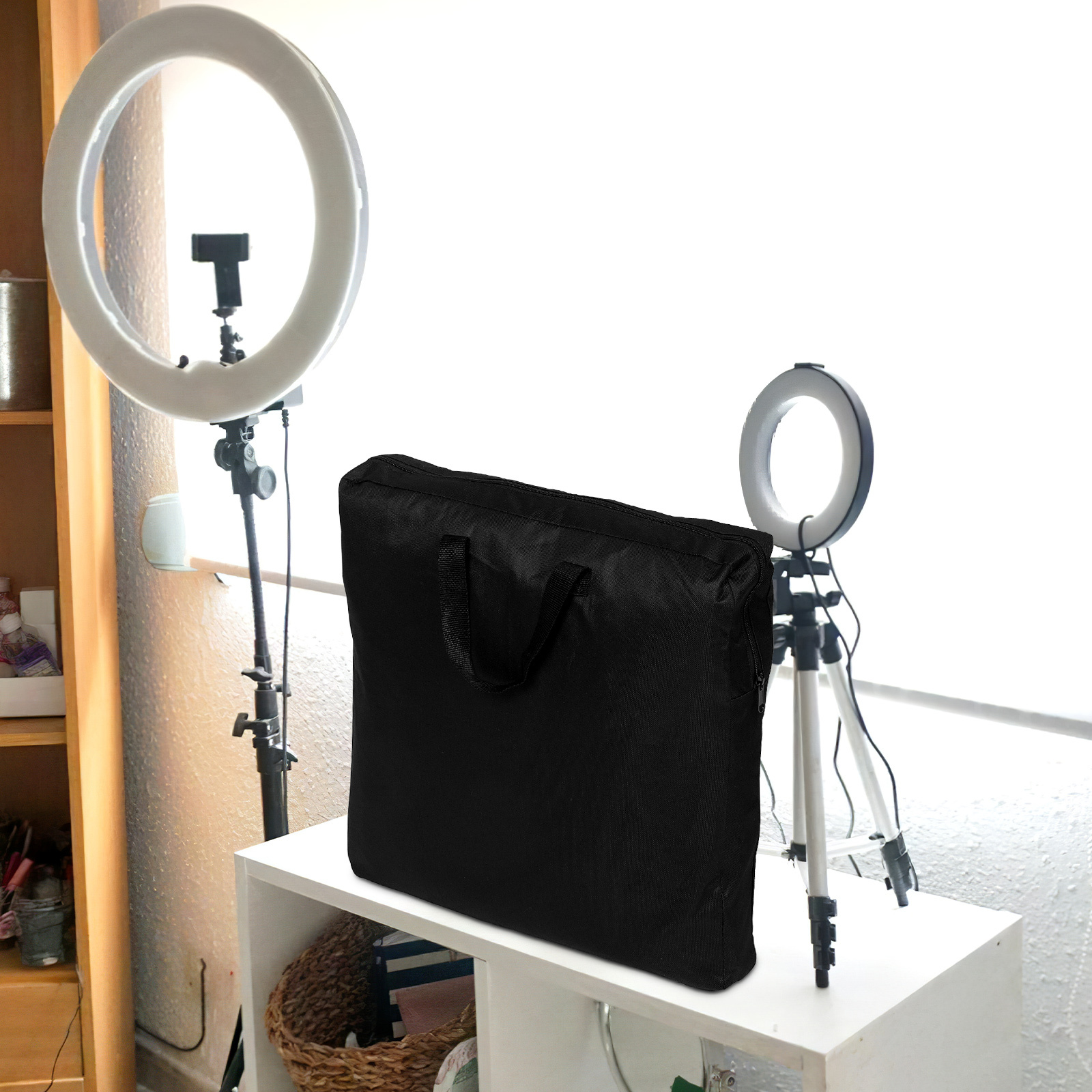 18-Inch Portable Ring Light Ca - Photography Lighting Triangle 评论和价格