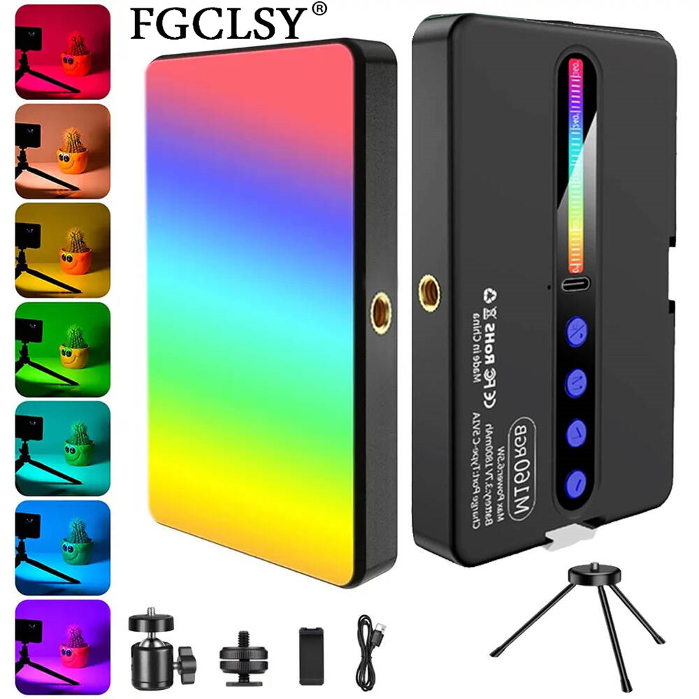 LED RGB Camera Light Full Colo - Photography Lighting Uk 评论和价格