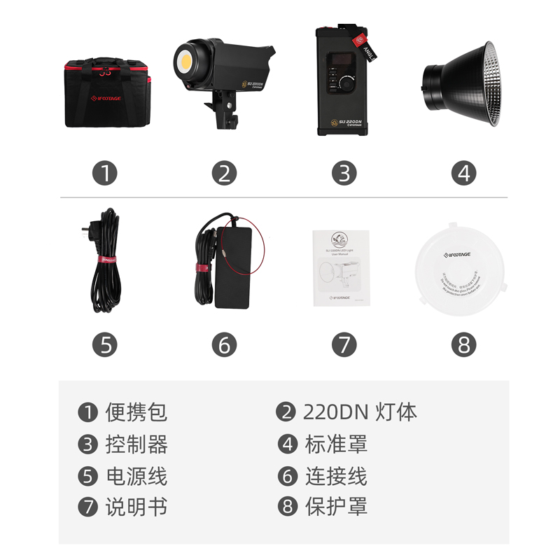 iFootage SL1 60DN SL1 60220DN  - Photography Lighting Kit Godox 评论和价格