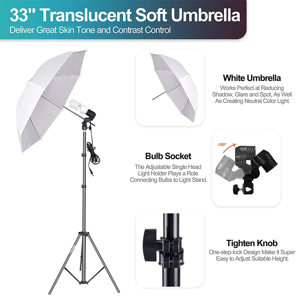 Cost-effective  Photo Studio E - Photography Lighting And Backdrop Kits 评论和价格