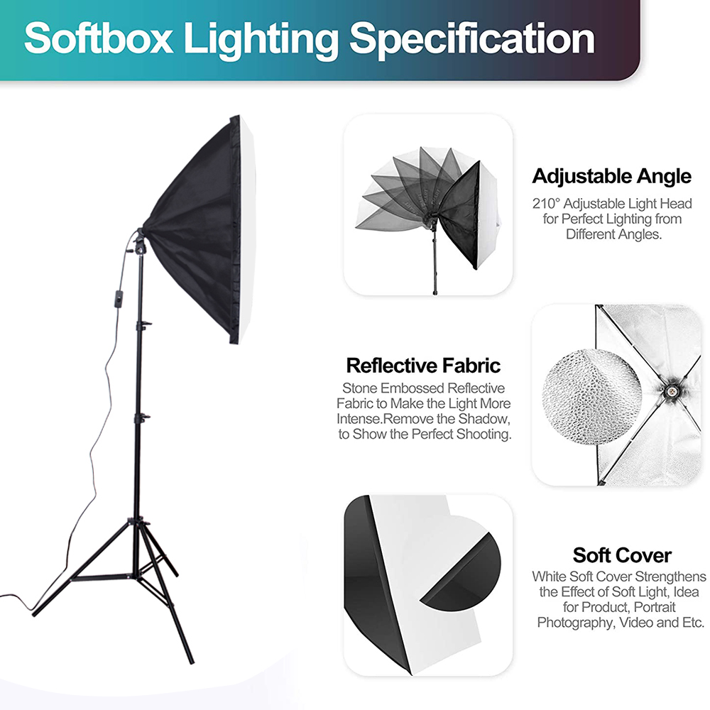 Cost-effective  Photo Studio E - Photography Lighting And Backdrop Kits 评论和价格