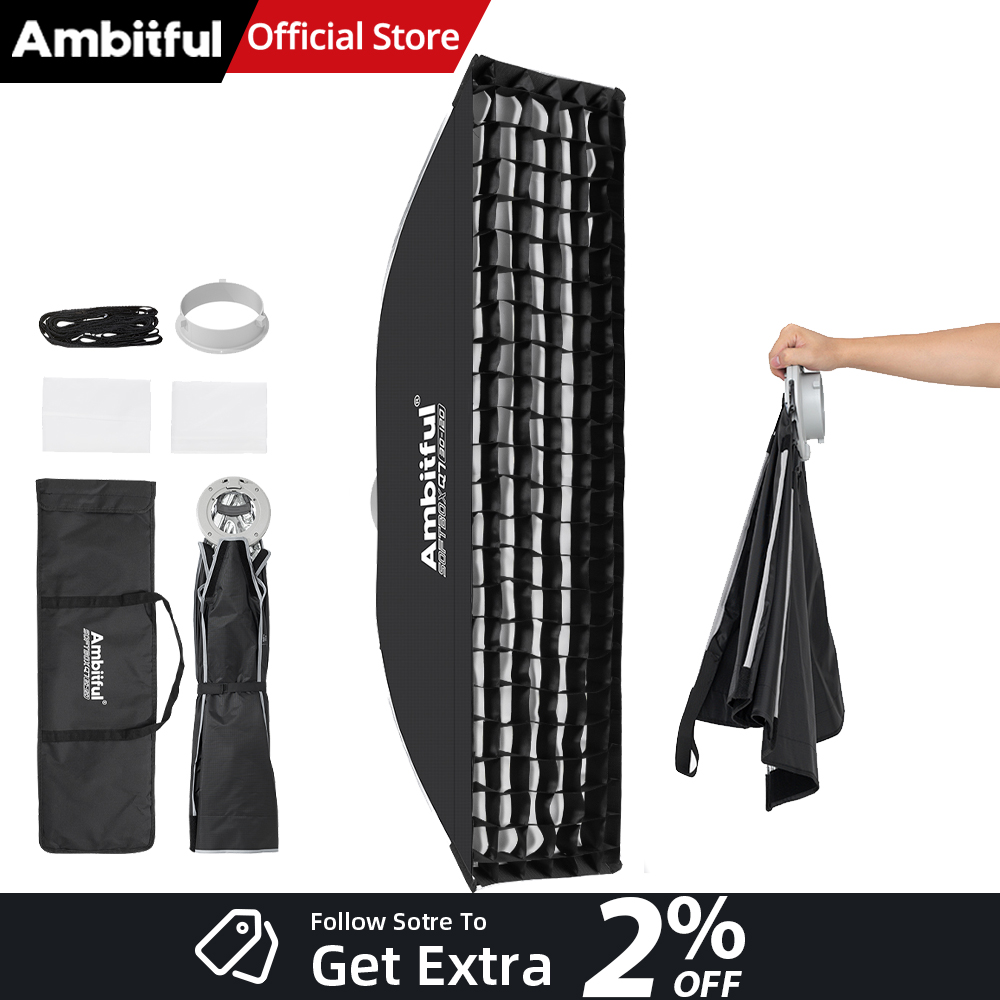 AMBITFUL Q7-II 30*120cm Bowens - Photography Lighting Case 评论和价格