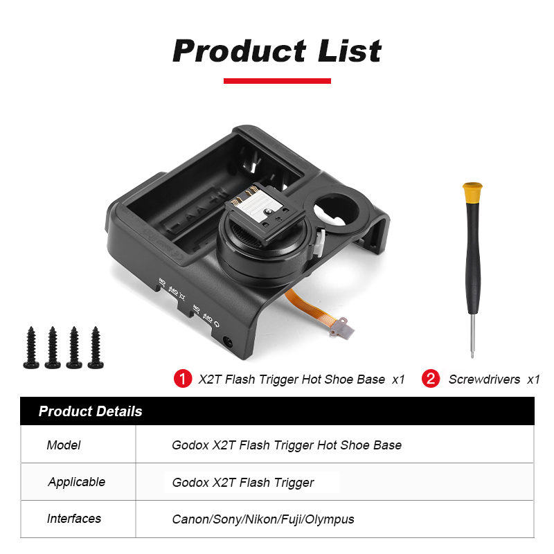 Godox X2T Trigger Hot Shoe XPR - Photography Lighting Kit Godox 评论和价格