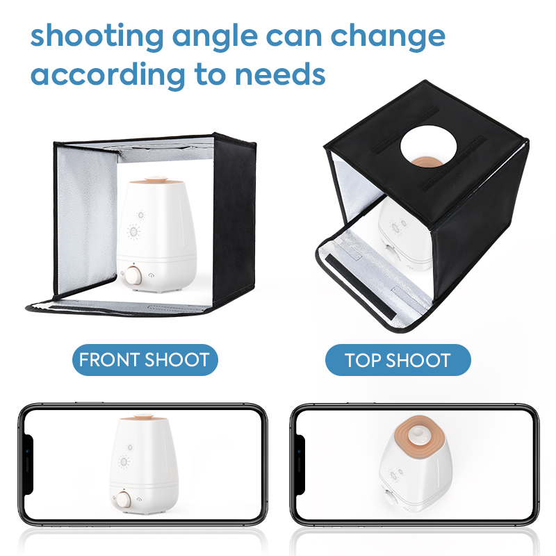 11.8x11.8inch Fold Photo Studi - Photography Lighting And Backdrop Kits 评论和价格