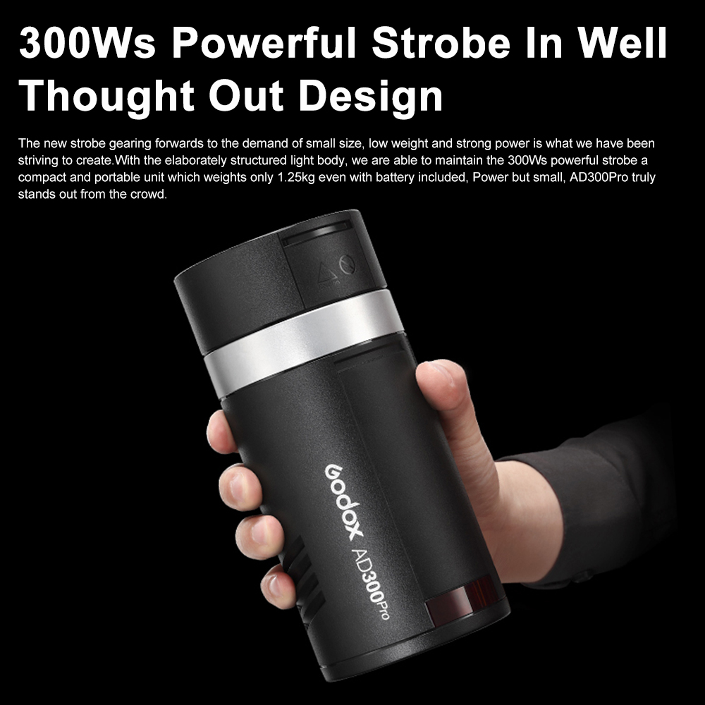 Godox AD300Pro Outdoor Flash L - Photography Lighting Kit Godox 评论和价格