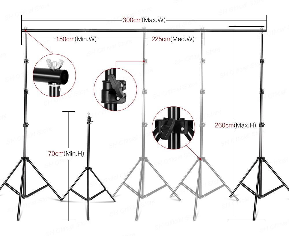 Photography Photo Studio Softb - Photography Lighting And Backdrop Kits 评论和价格
