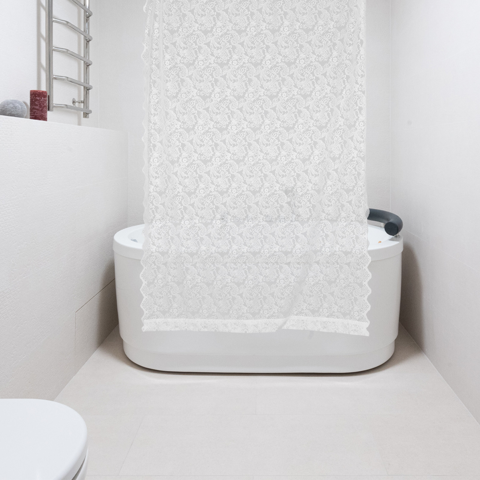 Vintage Lace Curtain Sheer Emb - Photography Lighting And Backdrop 评论和价格