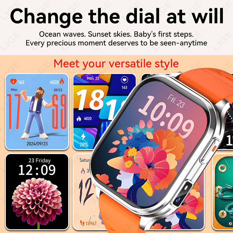 LIGE 2026 Camera Smart Watch M - Photography Lighting Gel 评论和价格