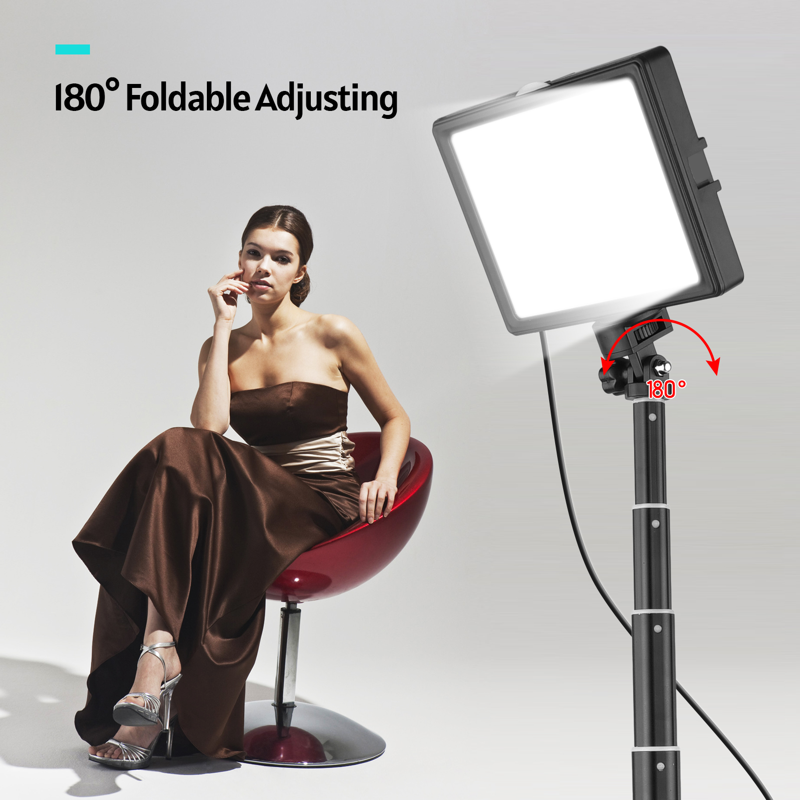 Andoer 2pcs LED Video Light Ki - Photography Lighting Uk 评论和价格