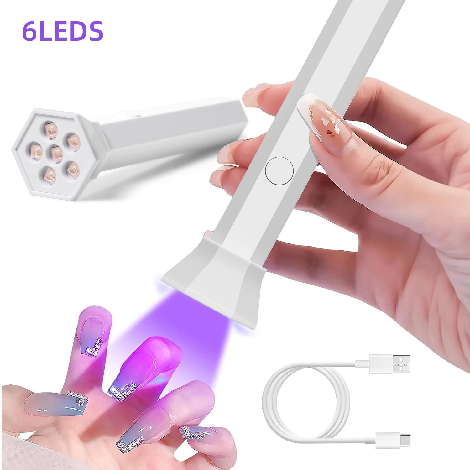 Portable Nail Dryer Lamp UV LE - Photography Lighting Gel 评论和价格