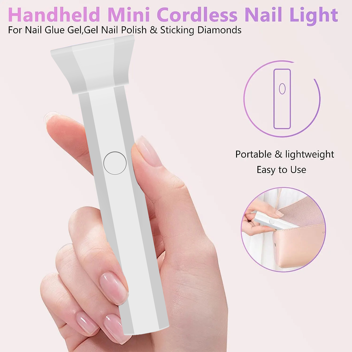Portable Nail Dryer Lamp UV LE - Photography Lighting Gel 评论和价格