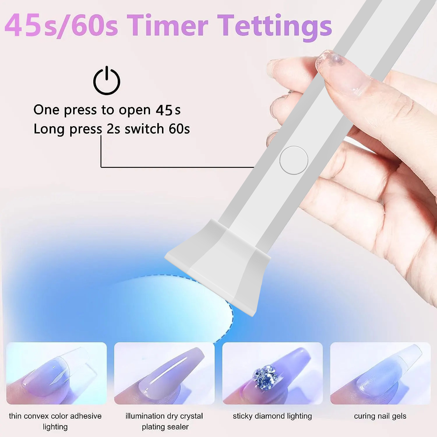 Portable Nail Dryer Lamp UV LE - Photography Lighting Gel 评论和价格