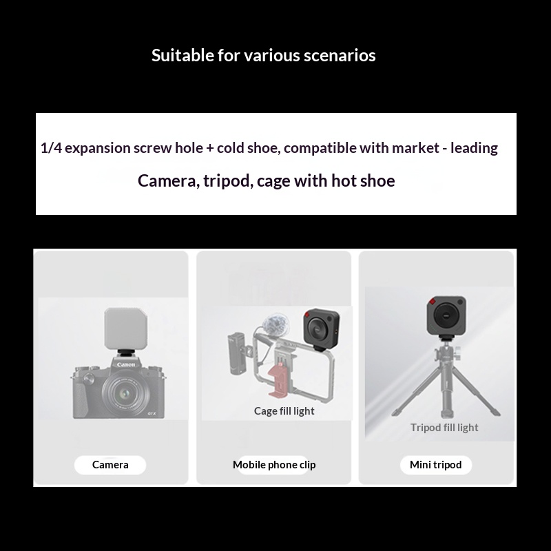 Portable Rechargeable LED Smar - Photography Lighting Brands 评论和价格