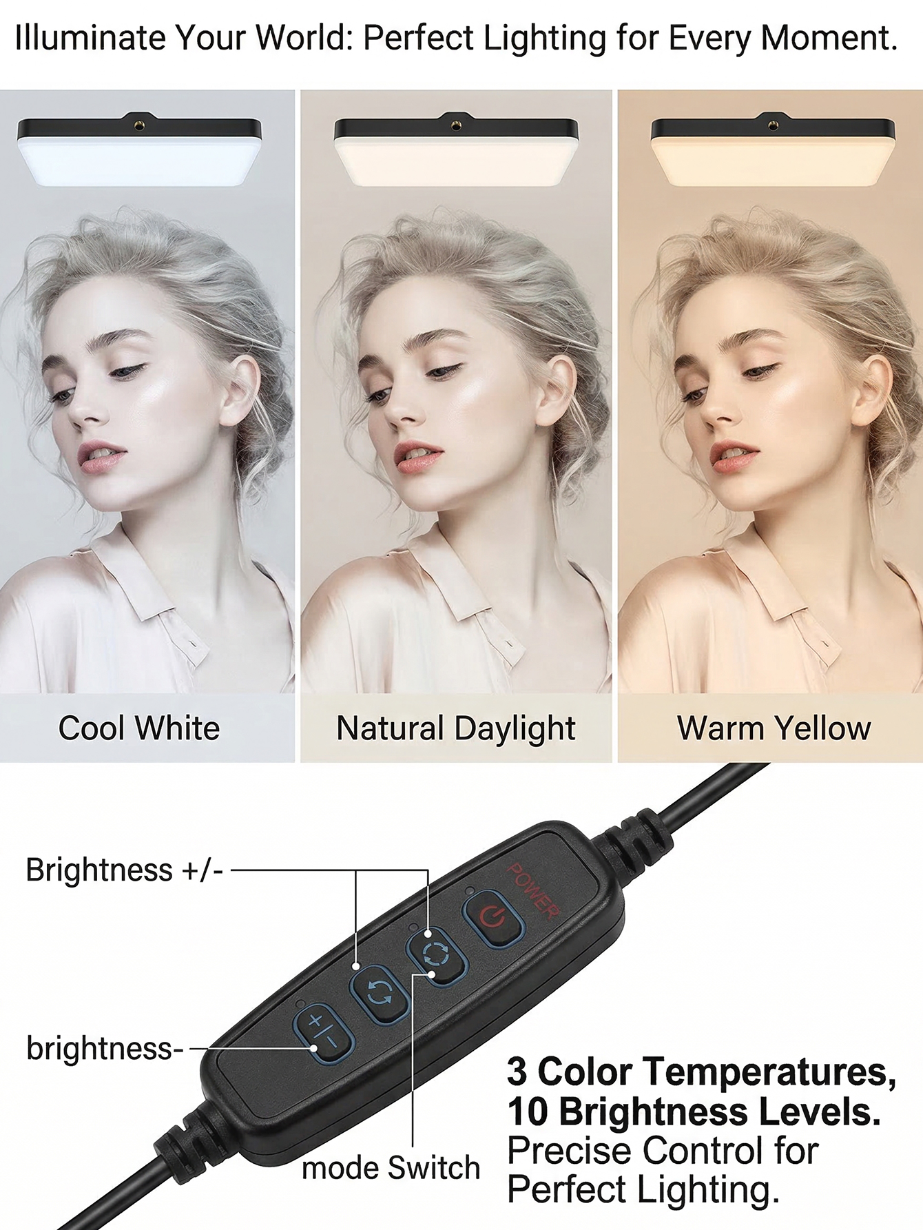 Live Streaming Ring Light Set: - Portrait Photography With Lighting 评论和价格