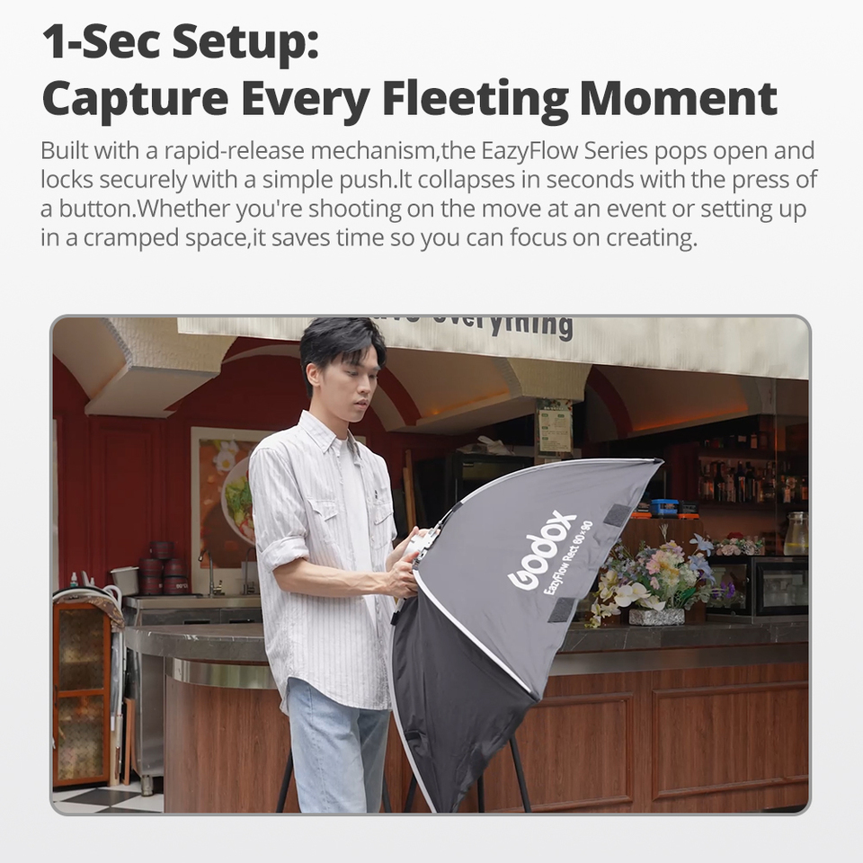 Godox EazyFlow series Foldable - Photography Lighting Mount 评论和价格