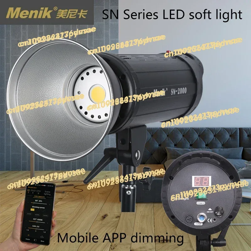 NEW Menik SN series photo led  - Portrait Photography With Lighting 评论和价格