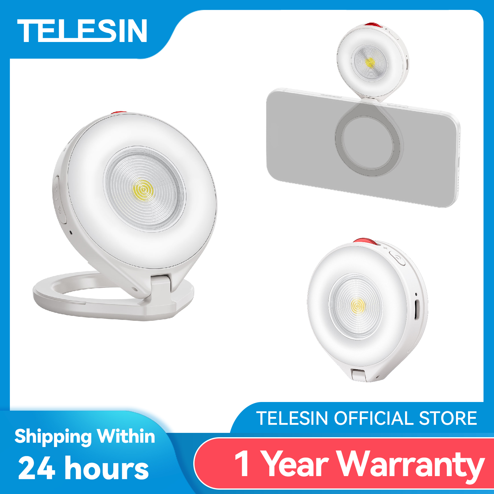 TELESIN Magnetic Smartphone Ph - Photography Lighting Brands 评论和价格