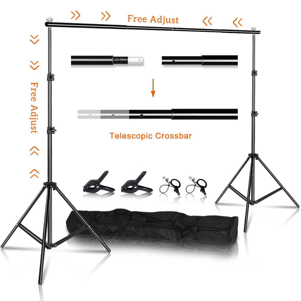 Photo Studio Background Photog - Photography Lighting And Backdrop Kits 评论和价格